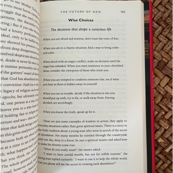 Book Hardcover Spiritual The Future of God : A Practical Approach to Spirit - Picture 8 of 12